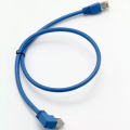 Cable de red de cable de parche de 90 grados RJ45 a RJ45